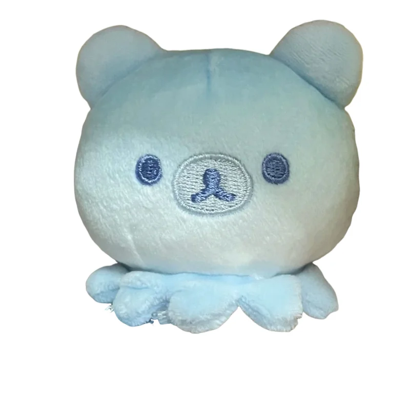 日本のリラックマオーシャンシリーズかわいいぬいぐるみぶら下げ装飾タコ悪魔魚バックパックペンダントギフトホリデープレゼント