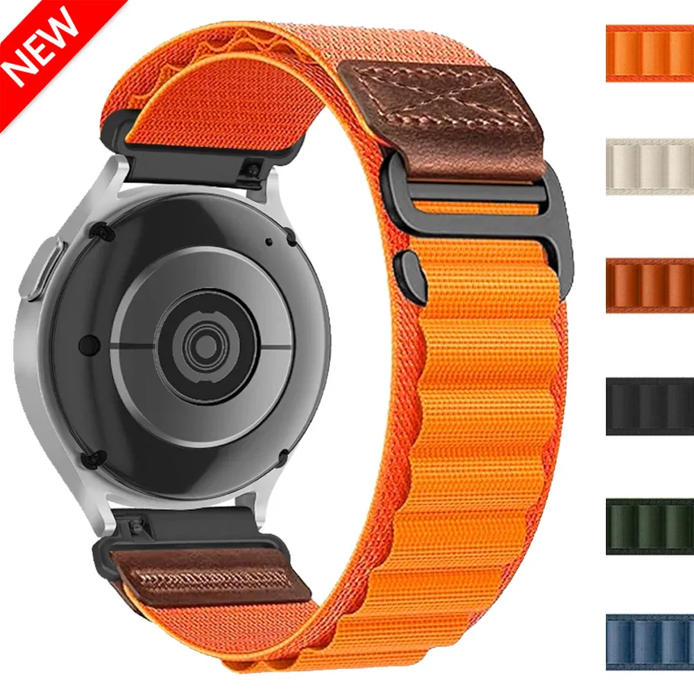 18/20/22mm Alpine Nylon-Armband für Huawei Watch GT Runner 2/GT6 5 4 3 Pro Armband für Amazfit Balance 3 2/Bip Max/6 5/Active 3