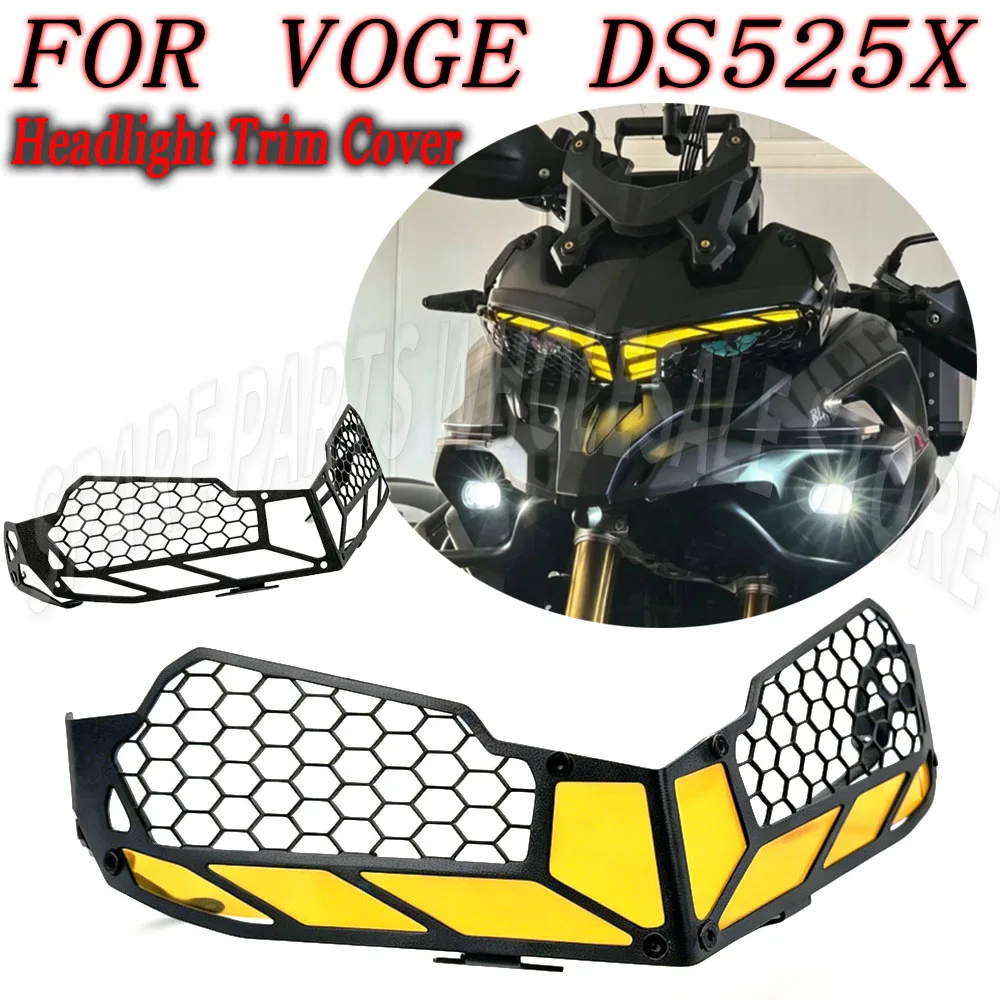 

Headlight Protector Head Lights Grille Guard Cover Headlight Trim Cover For VOGE DS525X 525DSX DSX525 DSX 525 DS 525 X