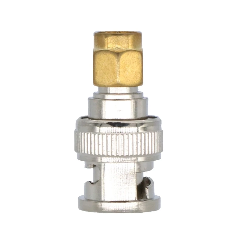 SMA ذكر إلى BNC ذكر محول لاسلكي موصل هوائي لنقل الإشارات المستقرة 1 قطعة  5 قطعة  10 قطعة