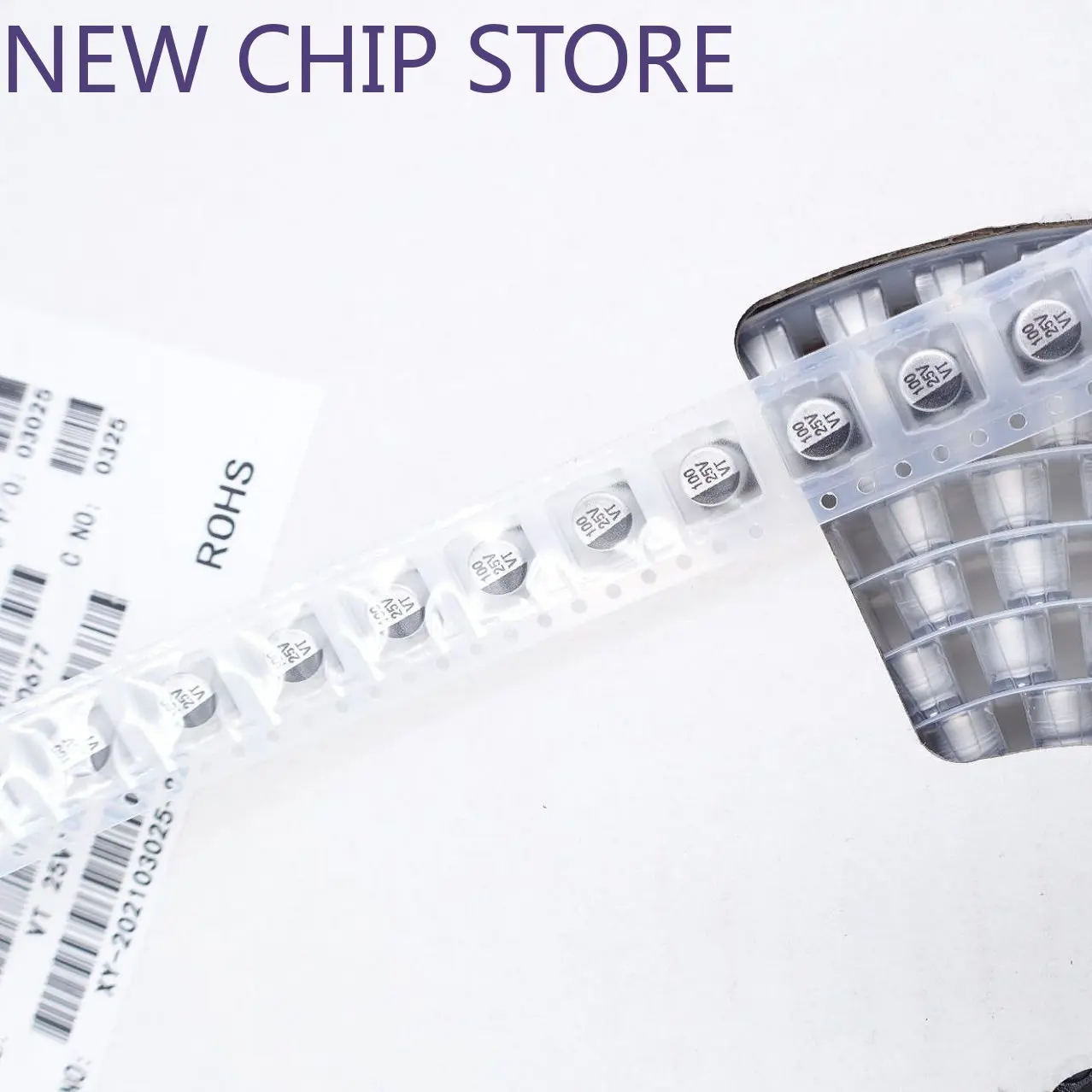 20pcs/lot VT 6.3V 220UF 330UF 470UF 1000UF SMD Aluminum Electrolytic Capacitor