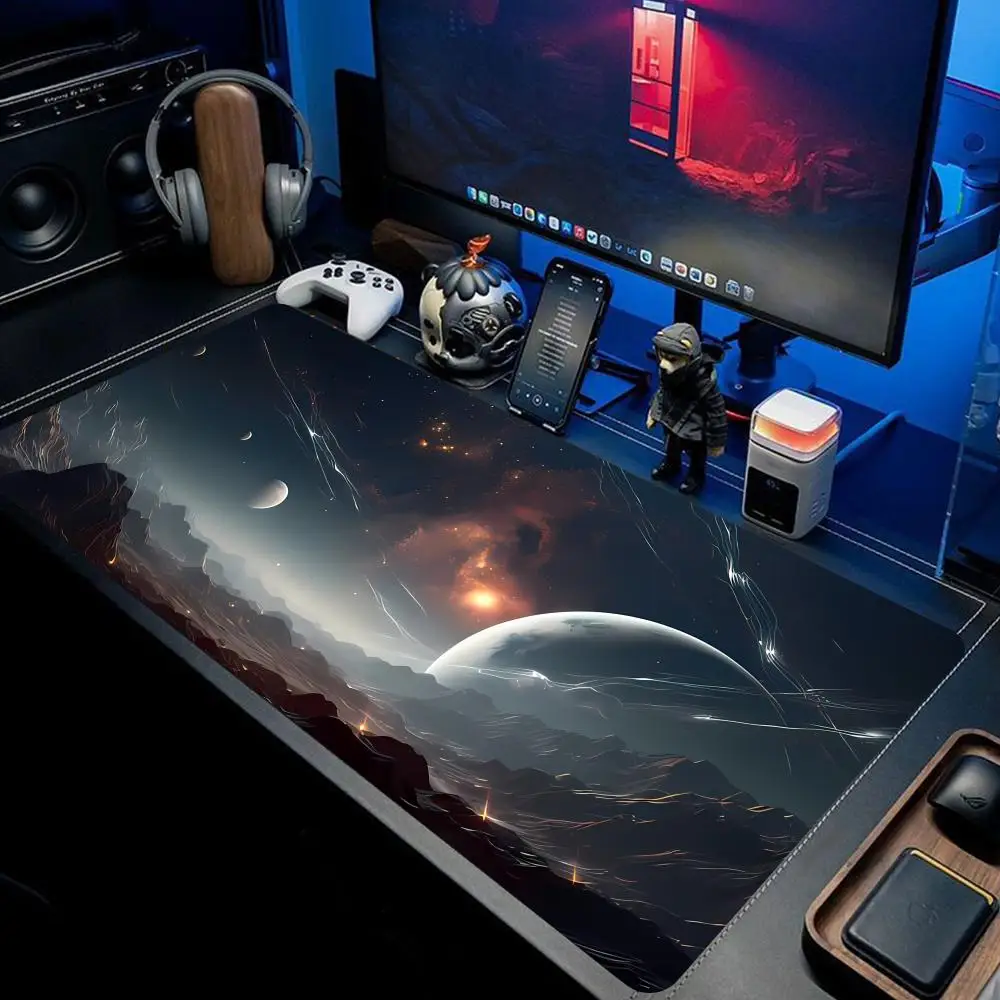 

Universe style Mouse Pad large keyboard mouse desk pad non-slip rubber gaming mouse pad laptop mouse carpet