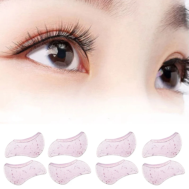 1Pair Lower Eyelash Perming Pad 3D Silicone Lashes Rods Shield Lifting Grafting Tools Eyelash Curler Applicator