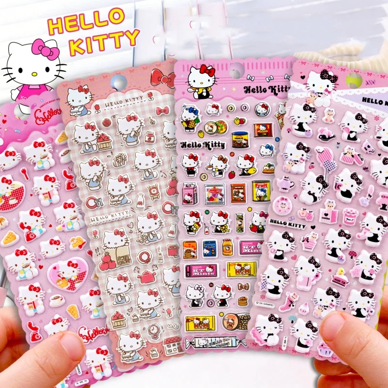 paquete-de-20-pegatinas-3d-de-dibujos-animados-de-sanrio-kitty-lindas-pegatinas-de-gatos-para-Albumes-de-recortes-decoracion-de-diarios-etiquetas-adhesivas-para-Albumes