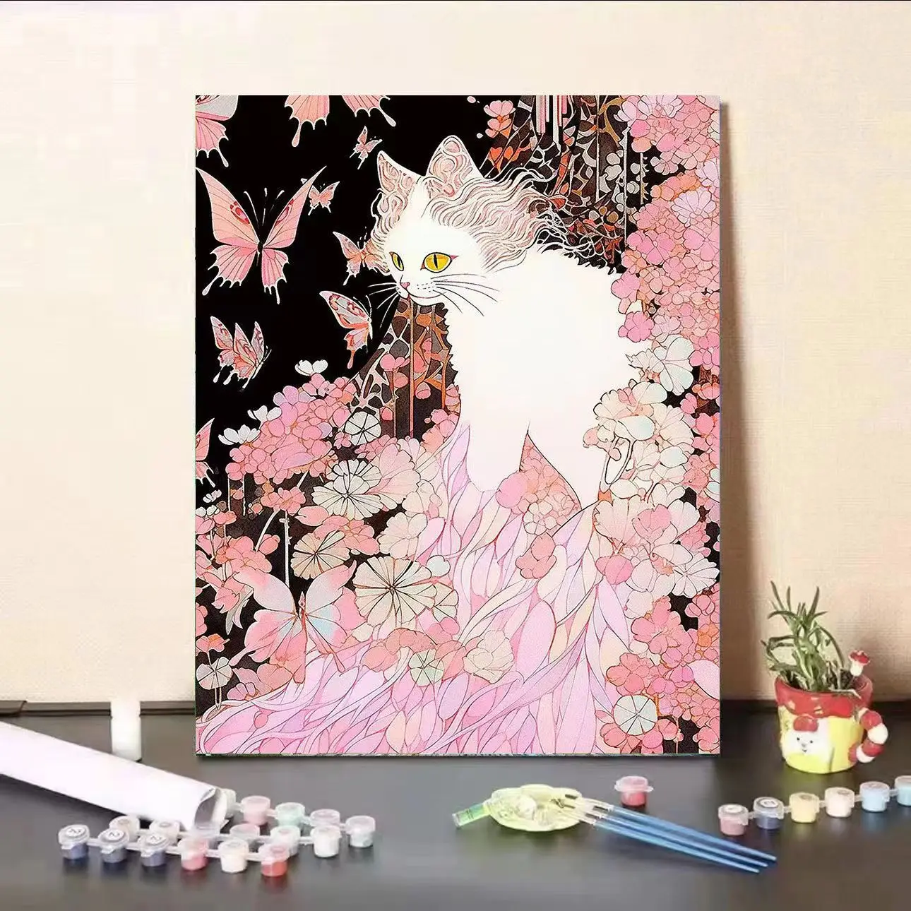 

5205012 Digital oil painting living room decorative painting sofa background wall hanging painting