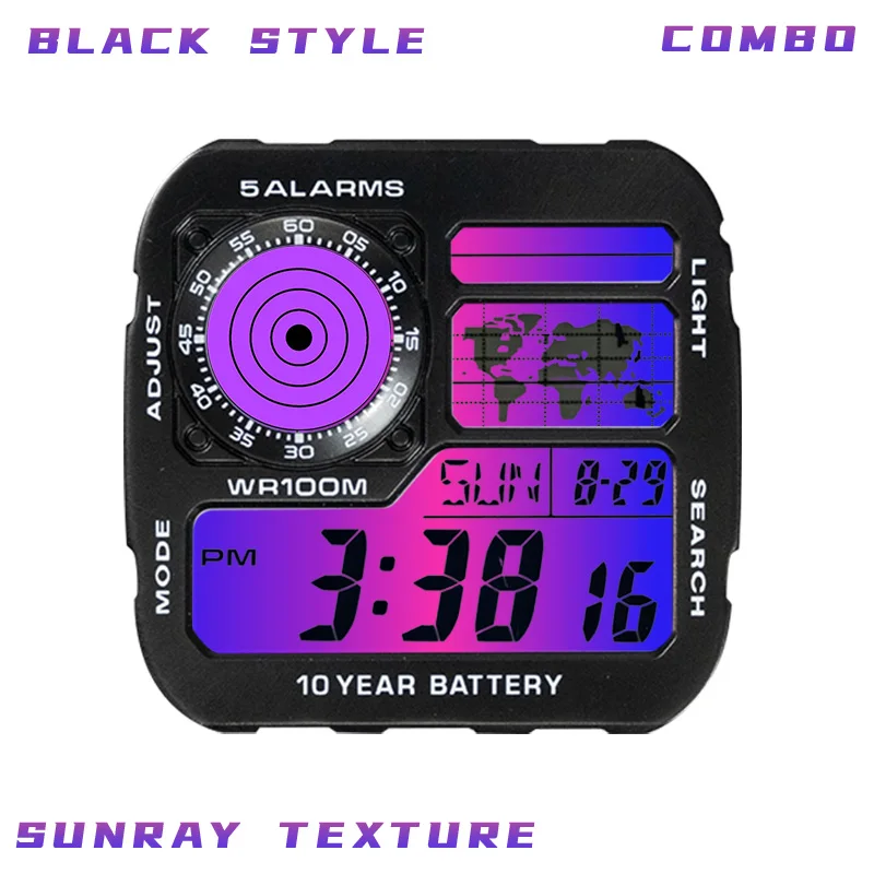 Watch Modding  Screen Filter Sets for Casio AE1200 Display Gradient Filter Royale Mod High Quality Modeling Accessories view 3