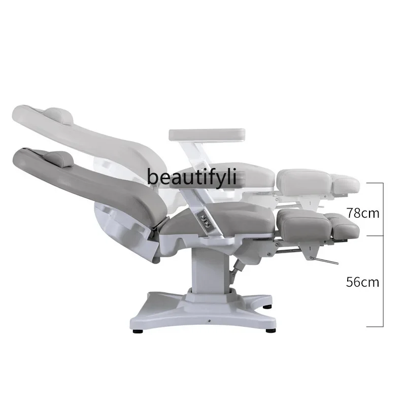 smt03A ss سرير التجميل الكهربائي العلاج الطبيعي كرسي الوشم انقسام الساقين متعددة الوظائف مسمار الفن مانيكير كرسي التدليك