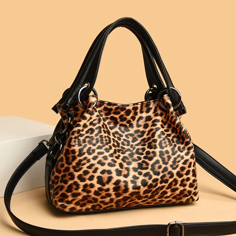 

New Leopard and Zebra Print Women's Bag Versatile Crossbody Bag Fashion Tote Bag Women Handbag Shoulder Bag