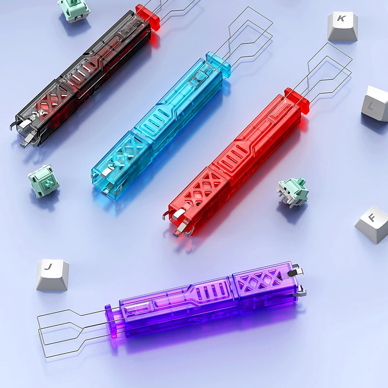 1pc 2 In 1 Switch Puller Keycap Puller Key Switch Keycap Puller For Mechanical Keyboard Gaming Keyboard Switches Cleaning Tool