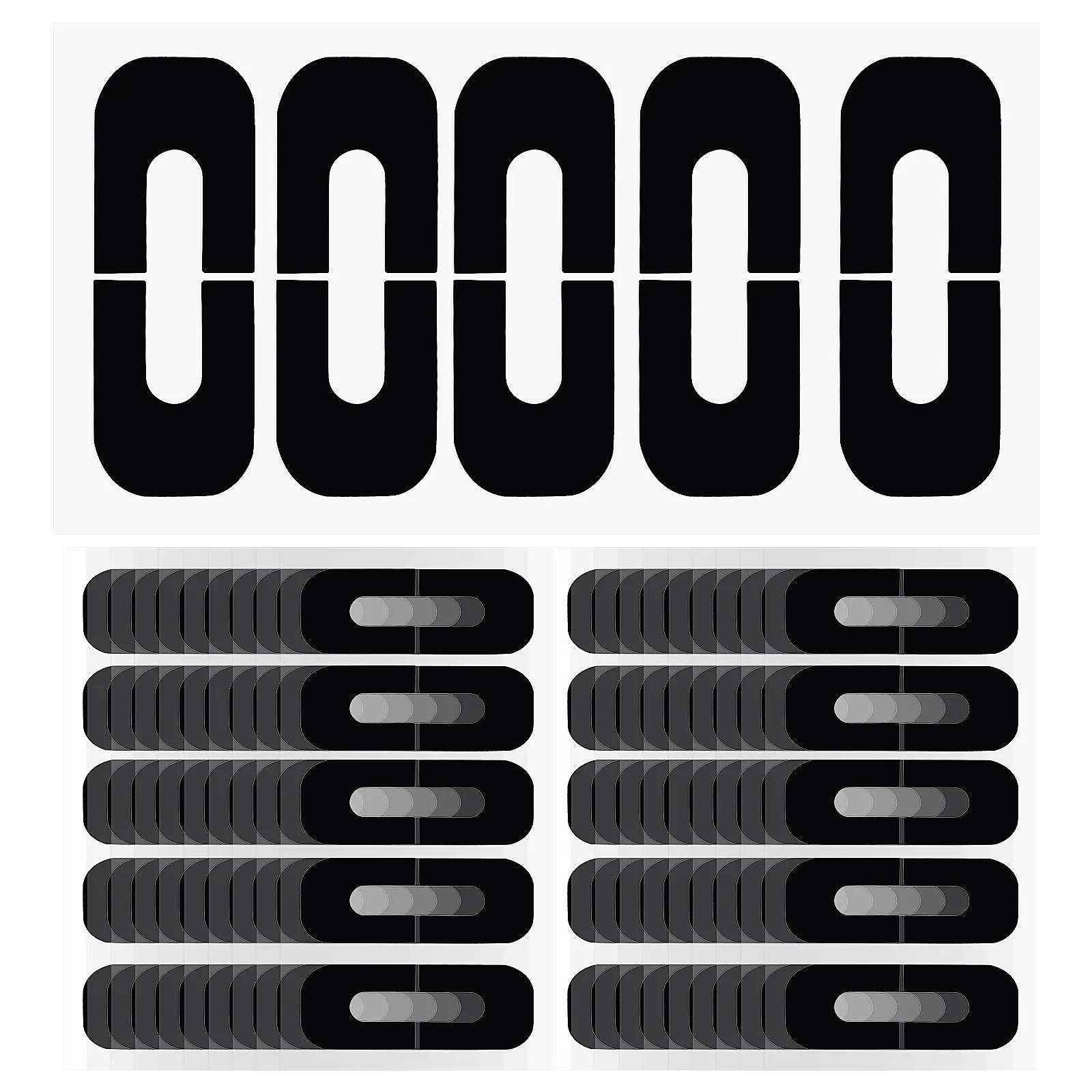 

Защитные наклейки для ногтей, U-образные силиконовые накладки для пальцев, аксессуары для маникюра и нейл-арта