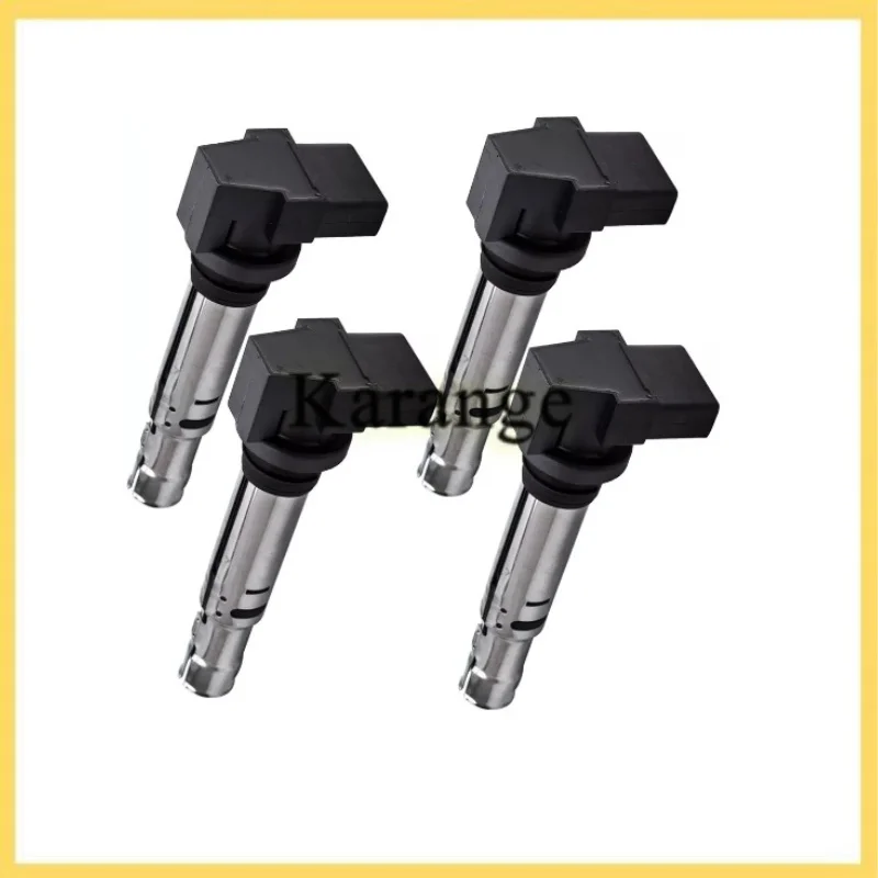

New 4PC Ignition Coil for-Audi A3 for Vw-Polo Tiguan Golf Cc Eos Passat 036905715F 036905715A 036905715C 036905715G 036905715