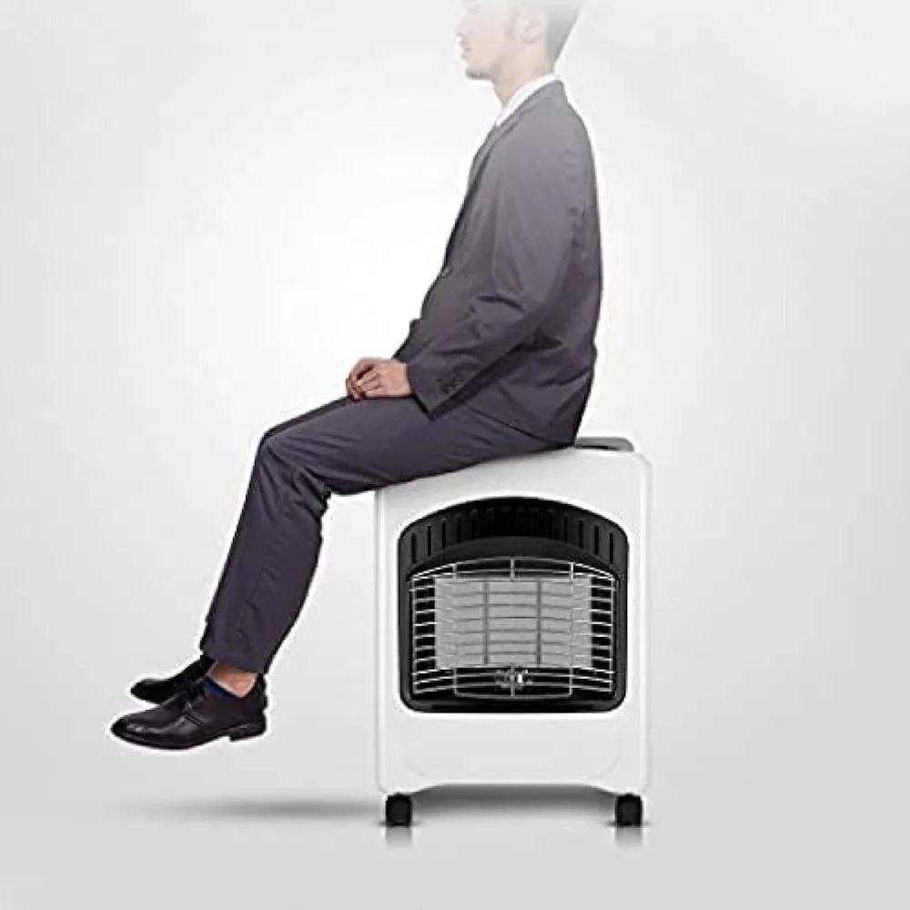 Propane(LP) Heater,Indoor-Safe Portable Radiant Heater,White,Natural Gas Type,Orange,Natural Gas Type,Collector88