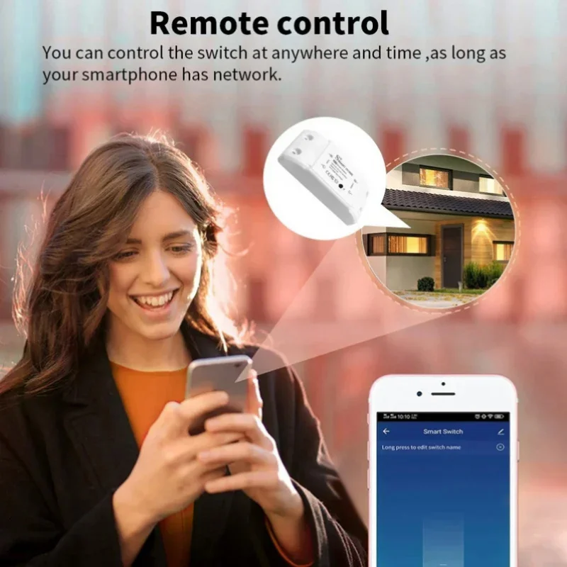 Tuya WiFi Smart Switch APP وحدة تحكم لاسلكية عالمية قواطع الموقت الحياة الذكية العمل التبديل بما في ذلك بلوتوث