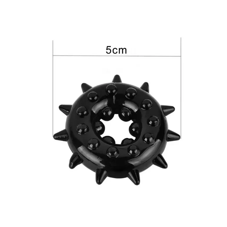 Vertraging Ring Sneeuwvlok Vorm Masturbator Flexibele TPE Erectie Ring Volwassenen Seksspeeltje voor Mannen Lock Ring