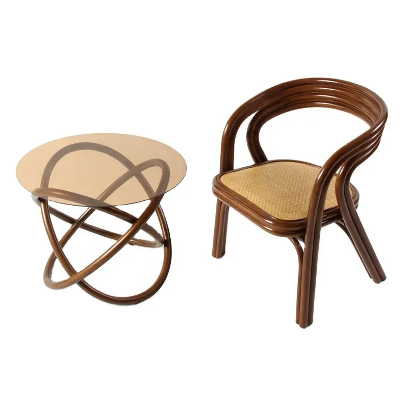 

Wholesale Durable Folding Restaurant Natual Rattan Dining Chairs Foldable Wood Chair for events