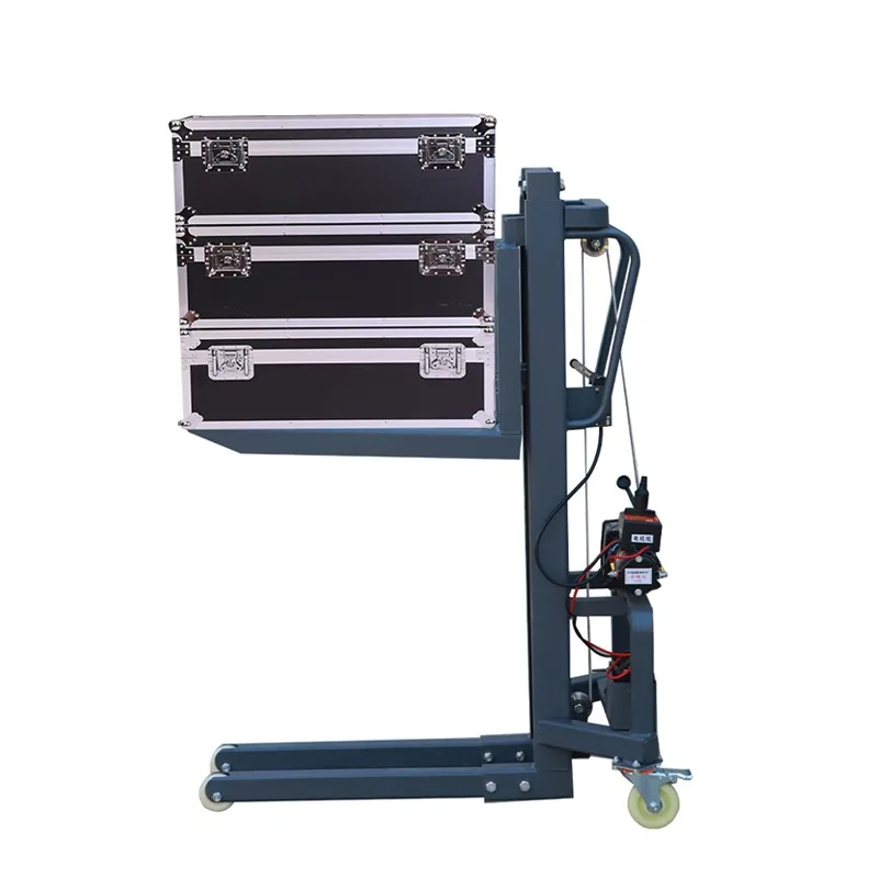 

Building Materials Store DC Motor Truck Forklift Electric Lighting Stage Loading Machine air Box Loading Simple Forklift