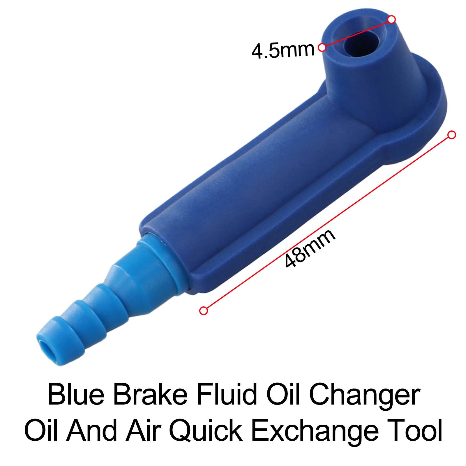 

Brake Oil Replacement Machine Accessories Brake Oil Tool Connector Change Brake Oil Pipe Special Connector Tool Auto Repair Tool