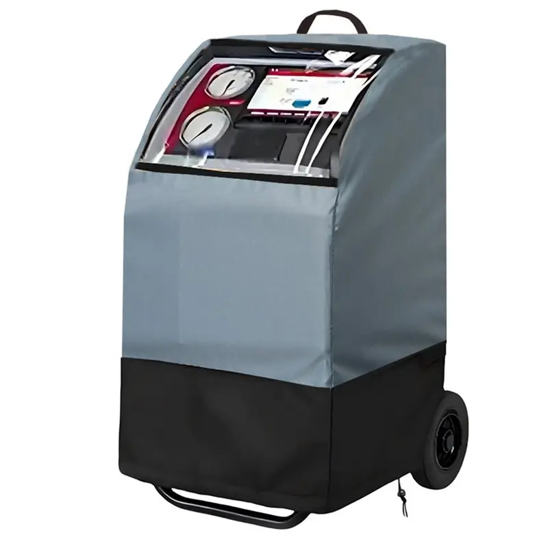 

SYW-For Robinair A/C Refrigeration Recovery Machine Protective Cover Waterproof Dustproof With Perspective Window Motor Included