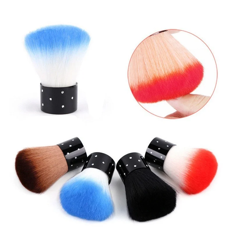 New 1 Pcs Nail Nail Tools Cleaner Dust Cleaning Brush Soft Art Nail Brush Acrylic UV Polish Gel Manicure And Pedicure Clean Tool