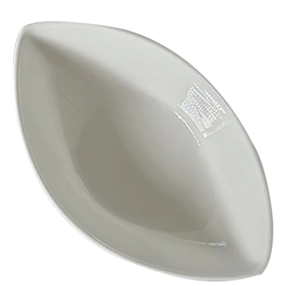 

Ceramic Ingot Shaped Salad Bowl Multipurpose Food Serving Bowl Lightweight Dessert Fruit Snack Container Home Kitchen Tableware