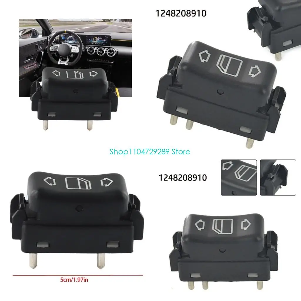 

D8KE Power Window Single Switch for A124 Single Window Control Switch 1248209310