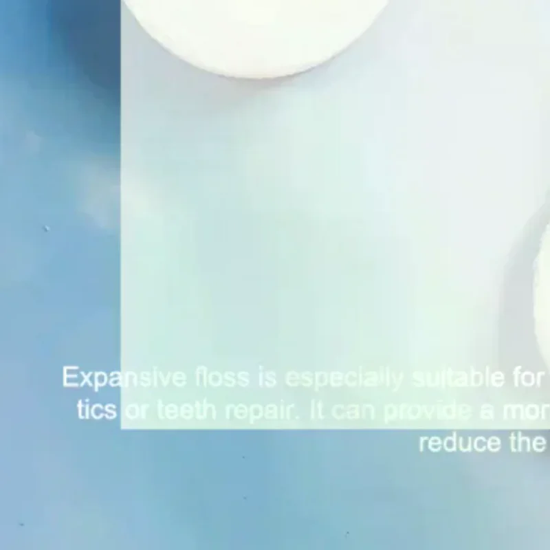 /ACR/Removal Thoroughly Cleaning Teeth Mint Dental Expansion Floss Nylon Effective Plaque Teeth Protection