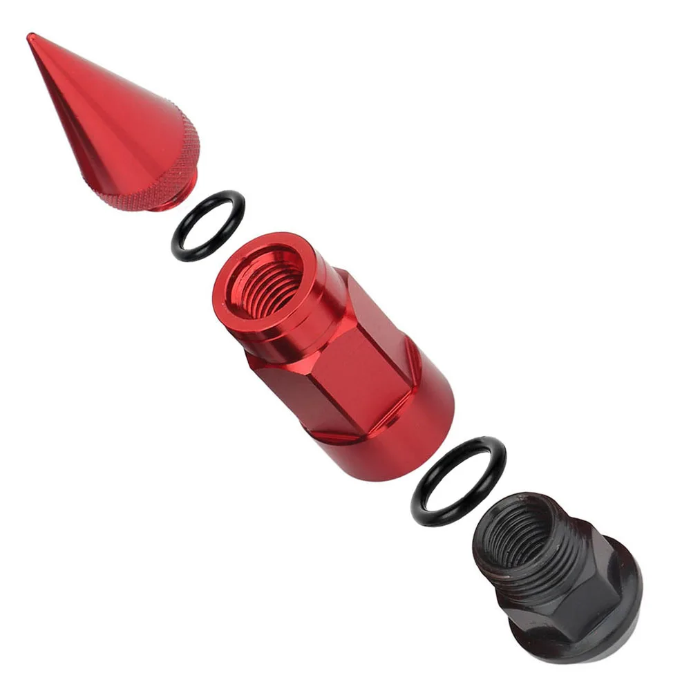 

20PCS Racing Spike Lug Nuts - Anti Theft Composite Aluminum Alloy Wheel Lock Nuts M12x1.25 / M12x1.5 Car Modification Parts