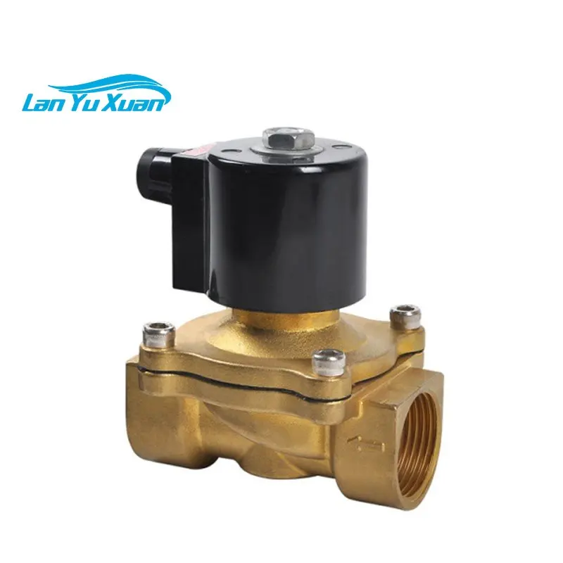 Covna HKP Series Dc12v 24v IP68 3/8 inch Water Brass Solenoid Valve For Fountain