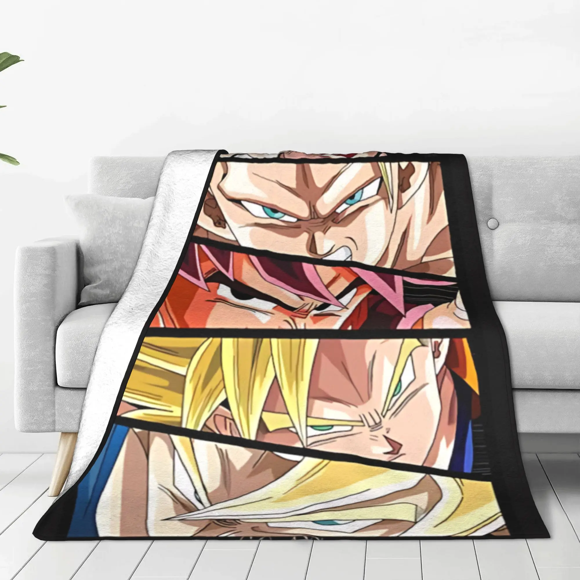 1PC Home dragon ball4  Blanket Throw Super Cosy Plush Living Room Sofa