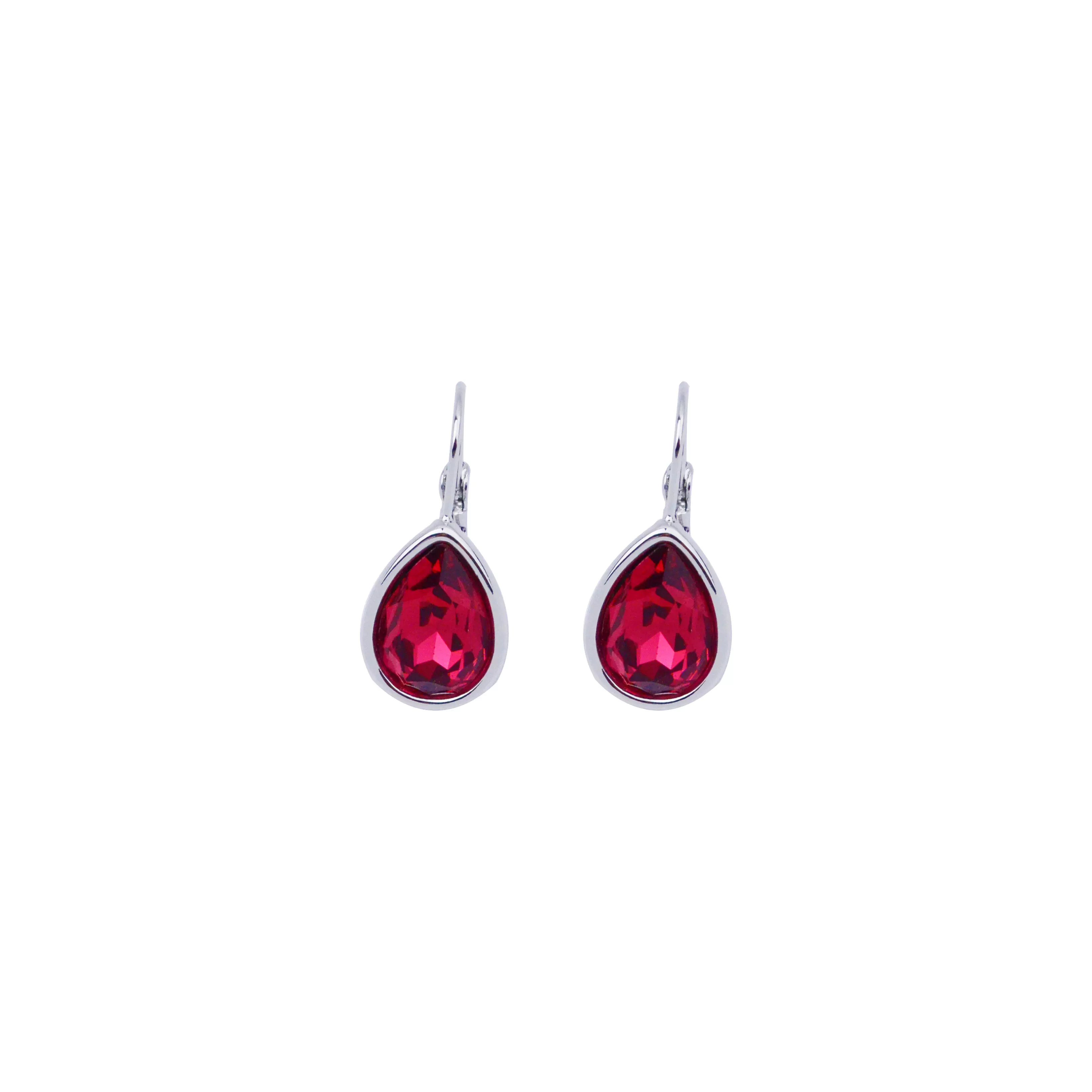 HOT SEELING fashion DYRBERG/KERN Drop-shaped earrings temperament shiny crystal colorful earrings IN STOCK