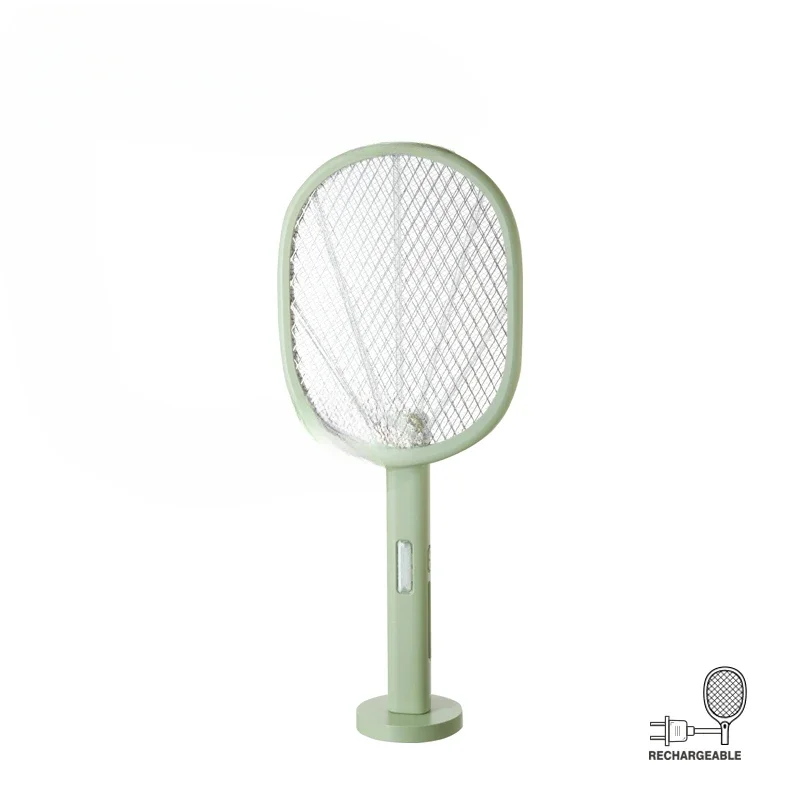 Mosquito Led Trap Light Rechargeable Electric Mosquito Swatter Fly Killer Mosquito Bat for Net MB045