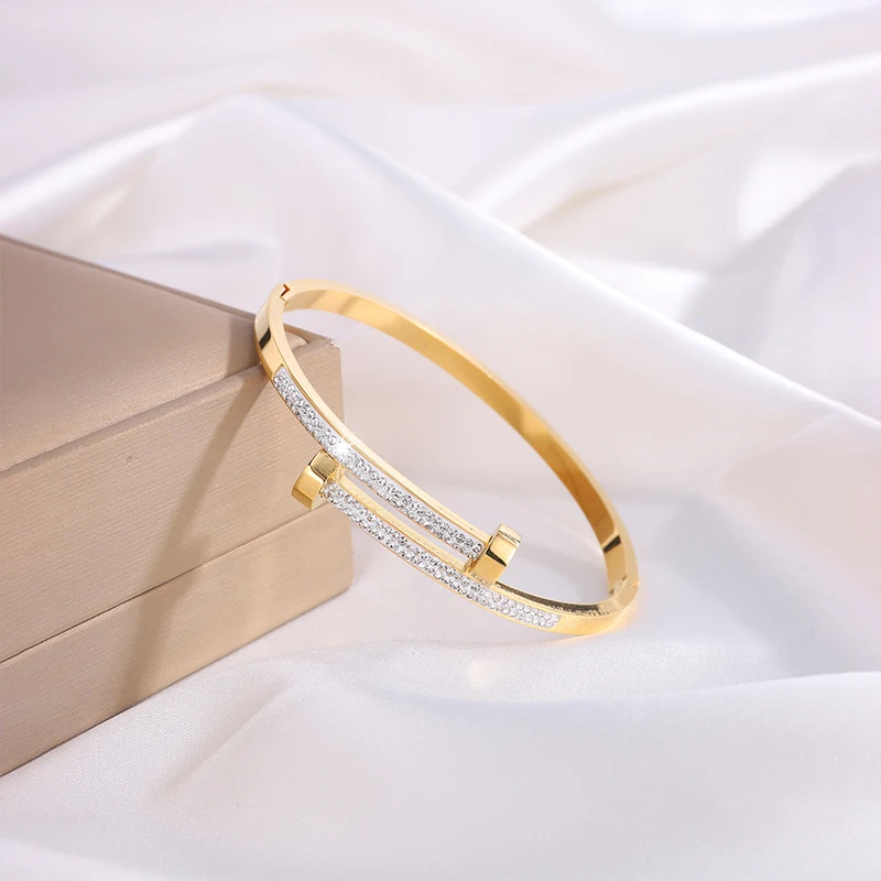 

1 шт. двухсторонний молоток из нержавеющей стали с бриллиантами Модный повседневный браслет для путешествий и игр с бриллиантами