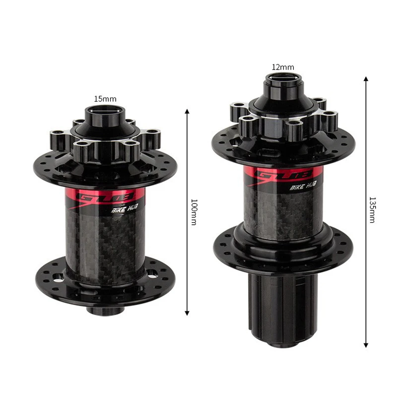 GUB 1451 Carbon Fiber Hub 6 Claw 72 Ring Mountain Bicycle Hub Bearing Hub 32H Barrel Shaft Quick Disassembly