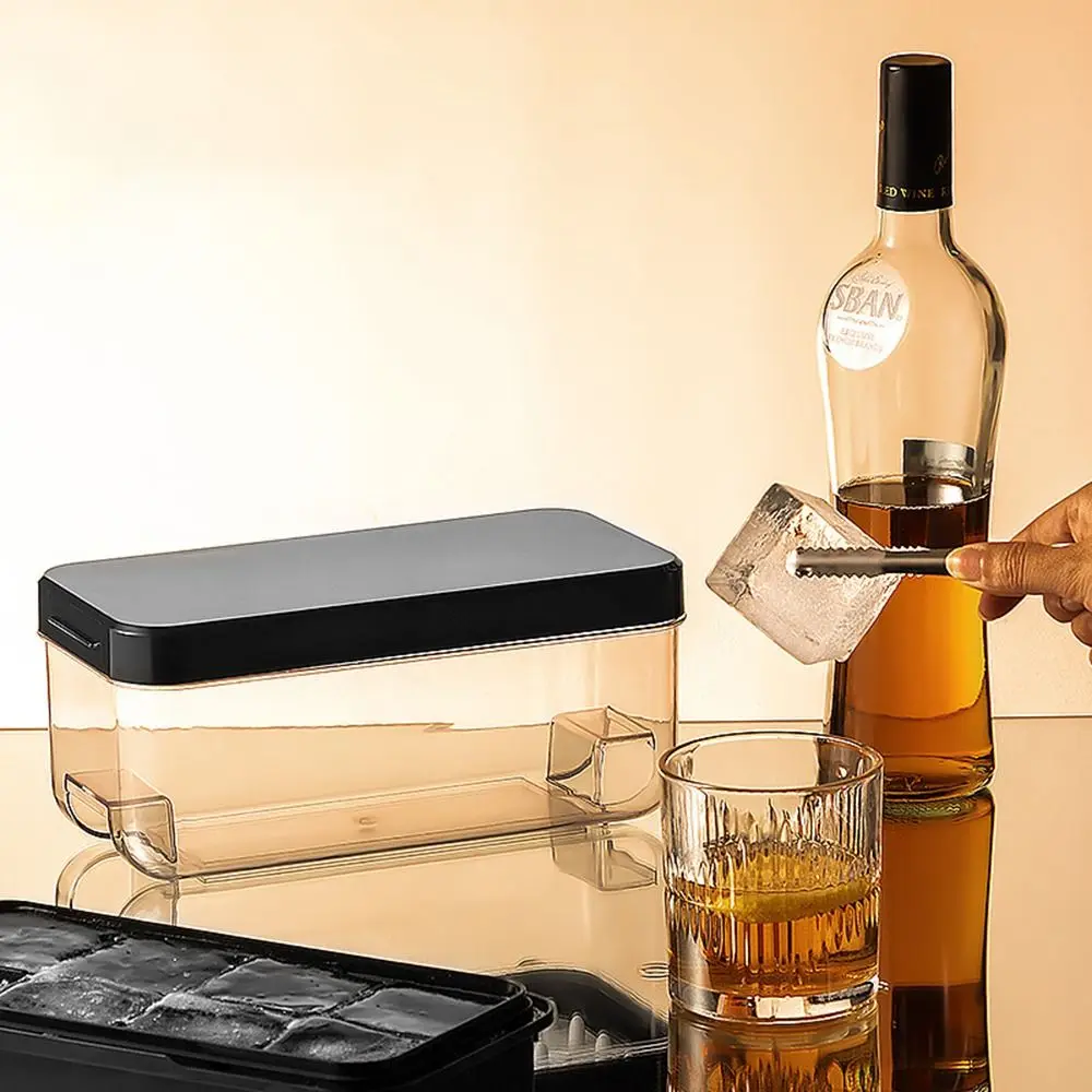 

НОВЫЙ гаджет для бара, лоток для кубиков льда, пресс-дизайн, силиконовый материал, форма для изготовления льда, 8 сеток, коробка для форм для льда, товары для вечеринок