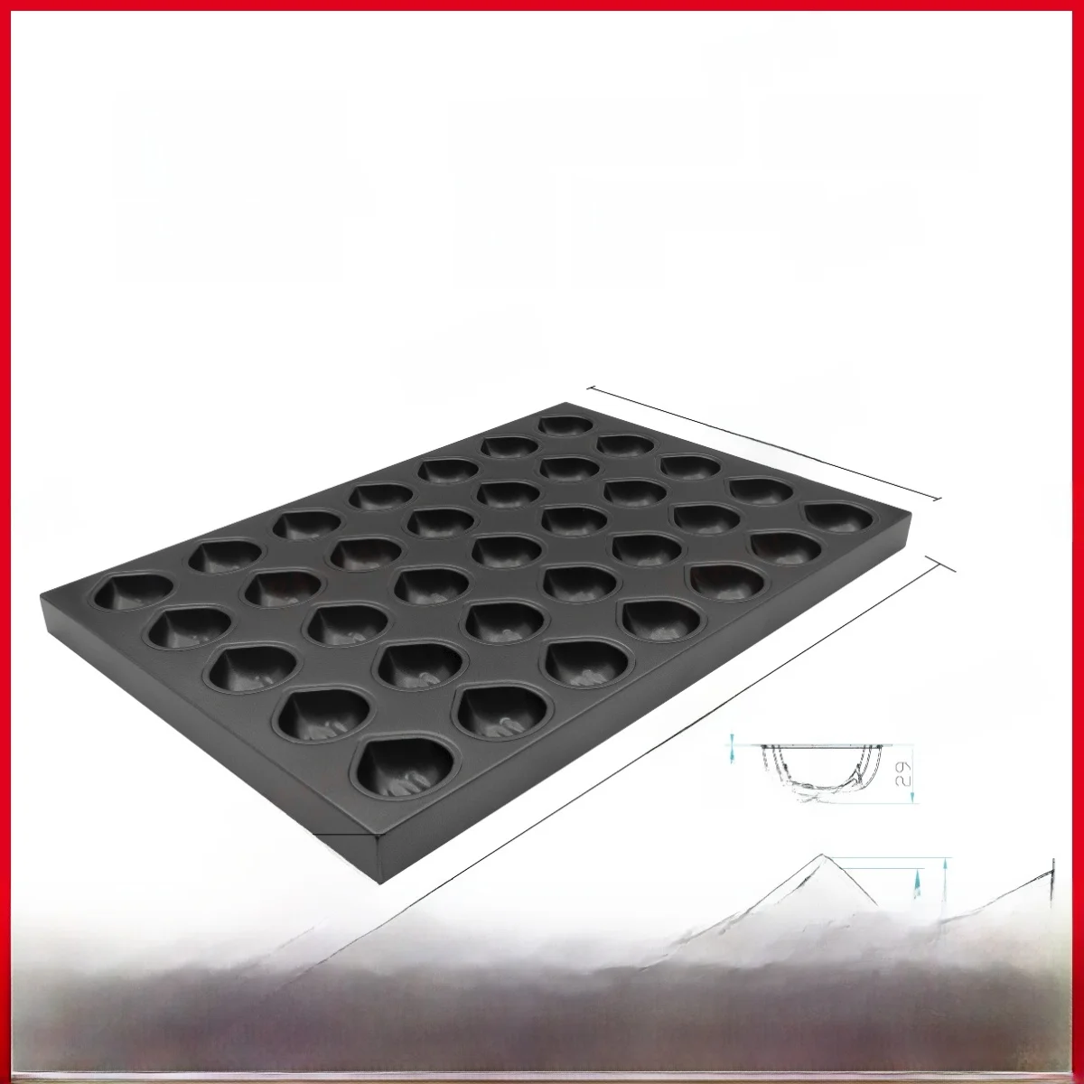 ruikai-rk4023-ular-35-strati-di-castagne-burro-teglia-da-forno-non-ti-castagne-forno-per-torte-cottura-in-lega-di-alluminio-kitche