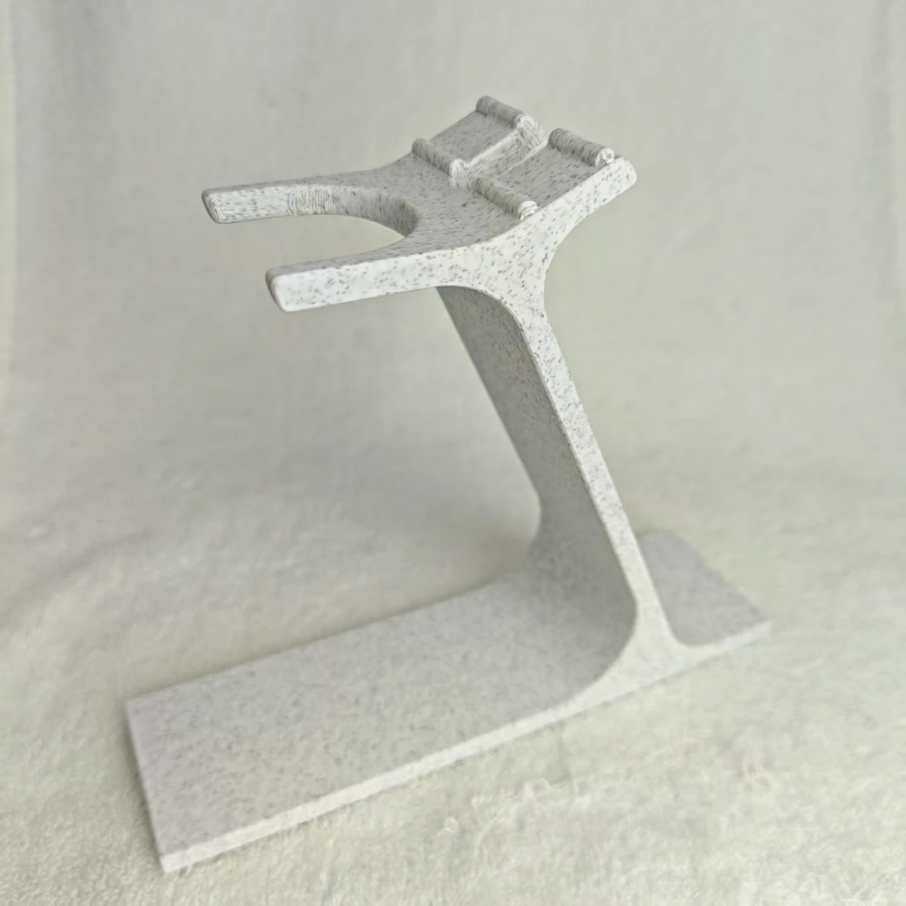 3D Printed Double-Sided Safety Razor Stand & Shaving Brush Holder - Eco-Friendly, Durable Perfect for Bathroom Organizatione