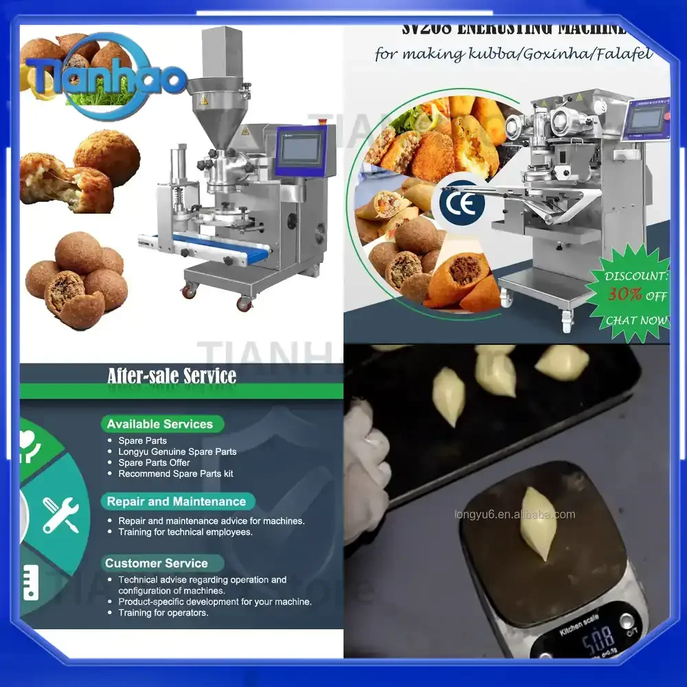 Máquina Multifuncional para Hacer Kibbeh, Croquetas y Coxinha, Máquina para Hacer Kubba Pequeña Longyu con Servicio Postventa