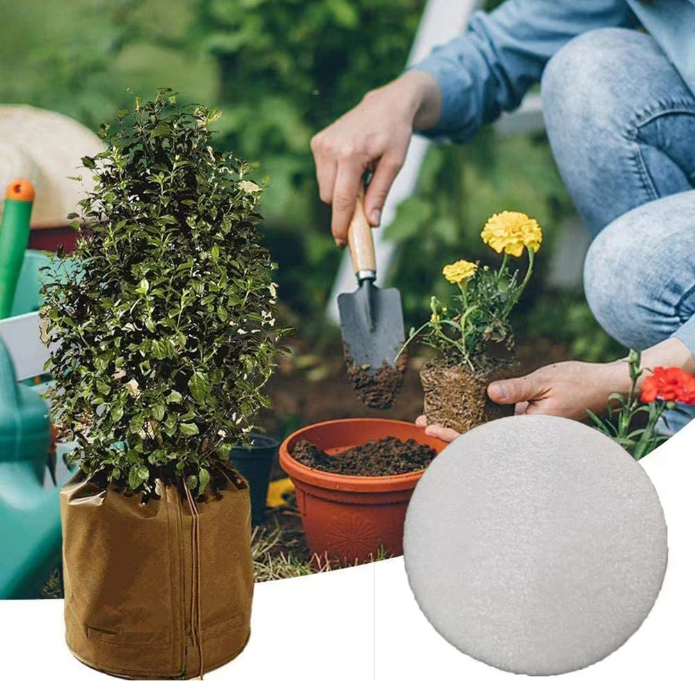 

Pearl Cotton Plant Covers Frost Protection Insulated Pot Protector For Outdoor Plants Protect Your Pot Plants From Frost Care
