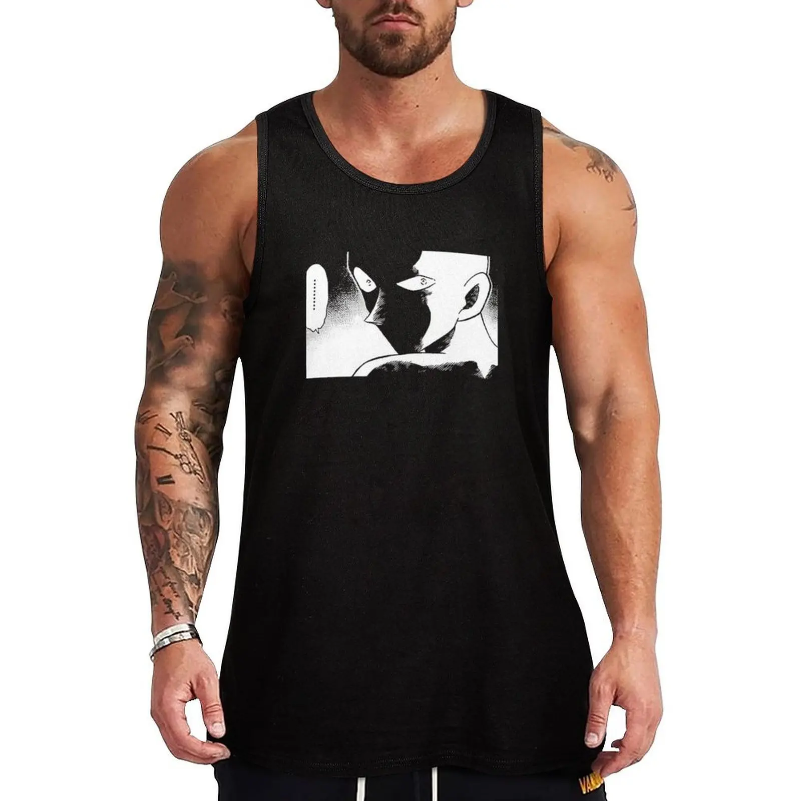 There is Only One Truth Tank Top Modern Print Tank Top Contemporary Graphic Shirt