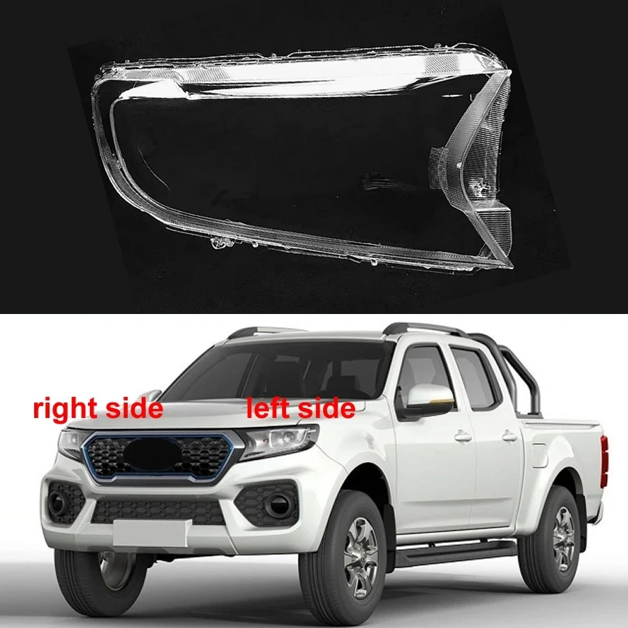 

For Great Wall Wingle 7 2018-2022 Auto Accessories Headlight Lens Cover Transparent Lampshade Headlamp Shell Plexiglass