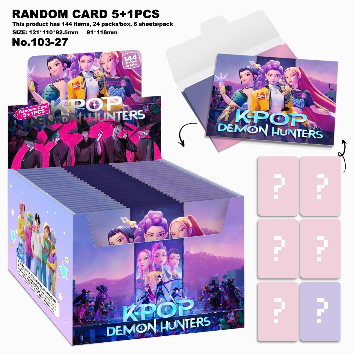 KPOP Witch Hunt peripheral collection photo card cadon card envelope package photo card LOMO collection card Christmas gift