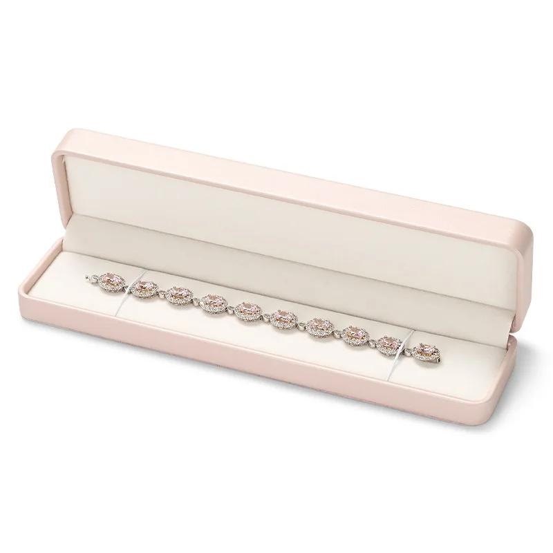 Oirlv Schmuckschatulle, Schmuck-Organizer, Ring, Ohrringe, Halskette, Anhänger, Armband, Aufbewahrungsbox, Verpackung, Geschenkbox für Hochzeit