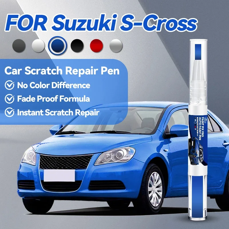 

Специализированные автомобильные аксессуары для Suzuki S-Cross 2006-2025: Карандаш для подкраски GY AK AA, средство для удаления царапин, DIY, черный