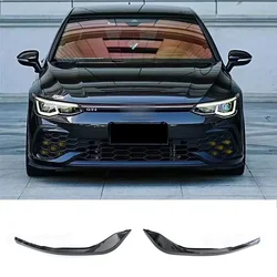 Front Bumper Trim for Volkswagen Golf MK8 GTI Rline 2020-2024 Spoiler Body Kits Fog Bezel Decorative Accessories