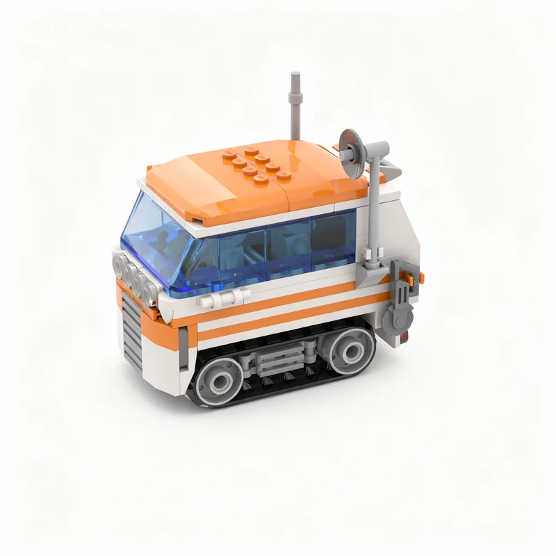 137pcs MOC Space SBA Rover Model Toy Building Blocks Architecture Christmas Gifts Creative Birthday Education Kids Assemble