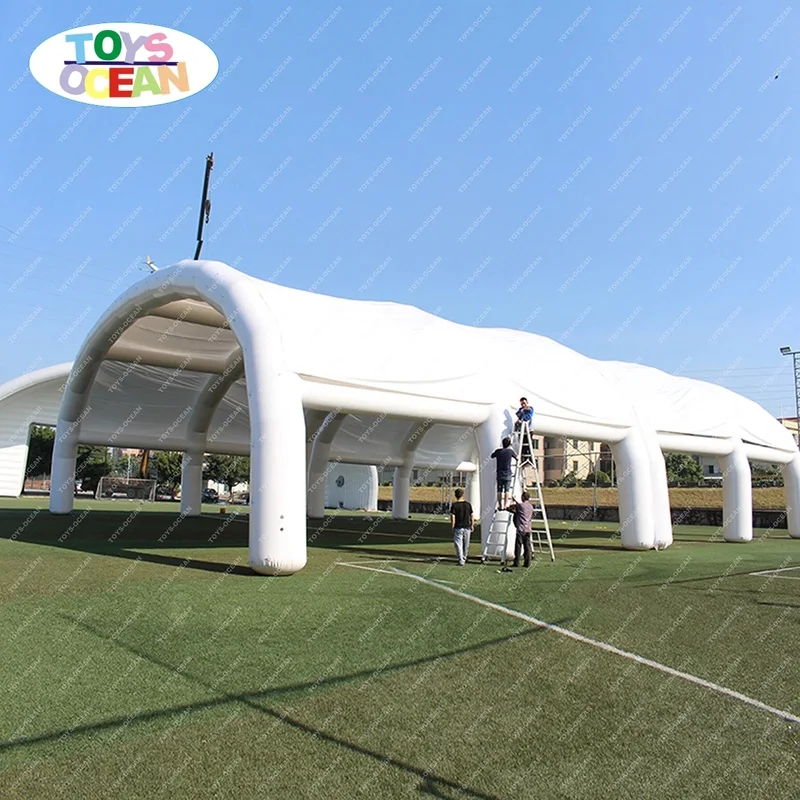 Large Outdoor Activity Tent Paintball Shelter Tent Inflatable Arch Tent Grassland