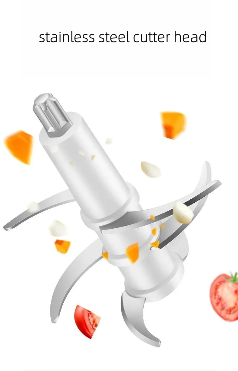 Fabrikant 2023 Nieuwe Stijl Roestvrij Glas Voedsel Blender Mini Draagbare Mini Food Maker Baby Food Processor