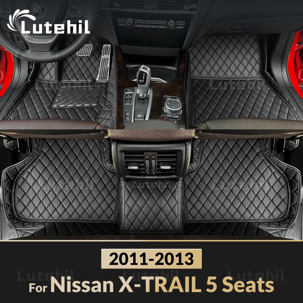 

Автомобильные коврики для Nissan X-TRAIL 5 мест 2011 2012 2013, пользовательские автомобильные подушечки для ног, автомобильный ковер, аксессуары для интерьера