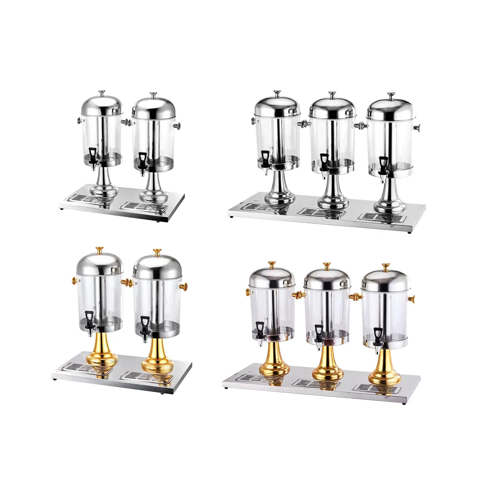 Immagine 5: Dispenser per Bevande, Contenitore per Bevande Fredde, per Tè Freddo e Birra