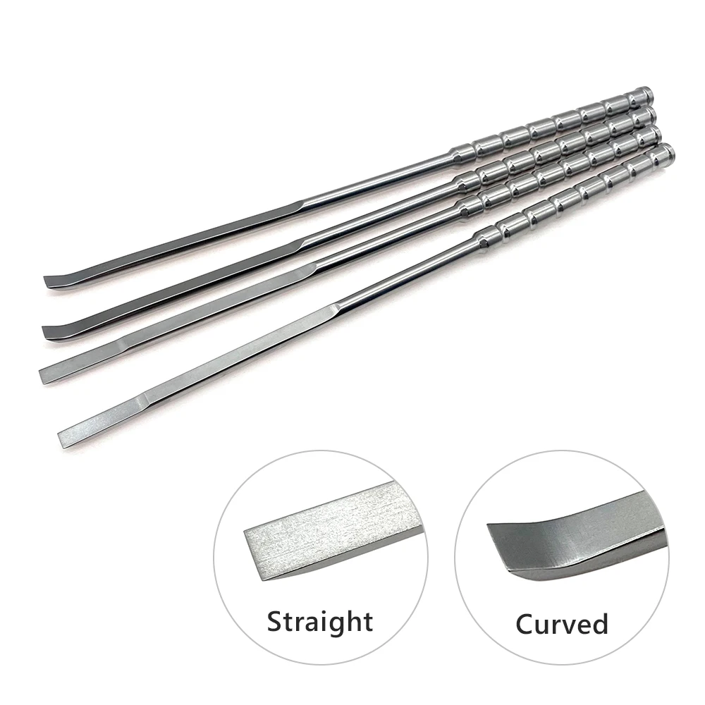 Stainless steel Bone chisel UBE bone knife Autoclavable Orthopedic Instrument Straight Curved